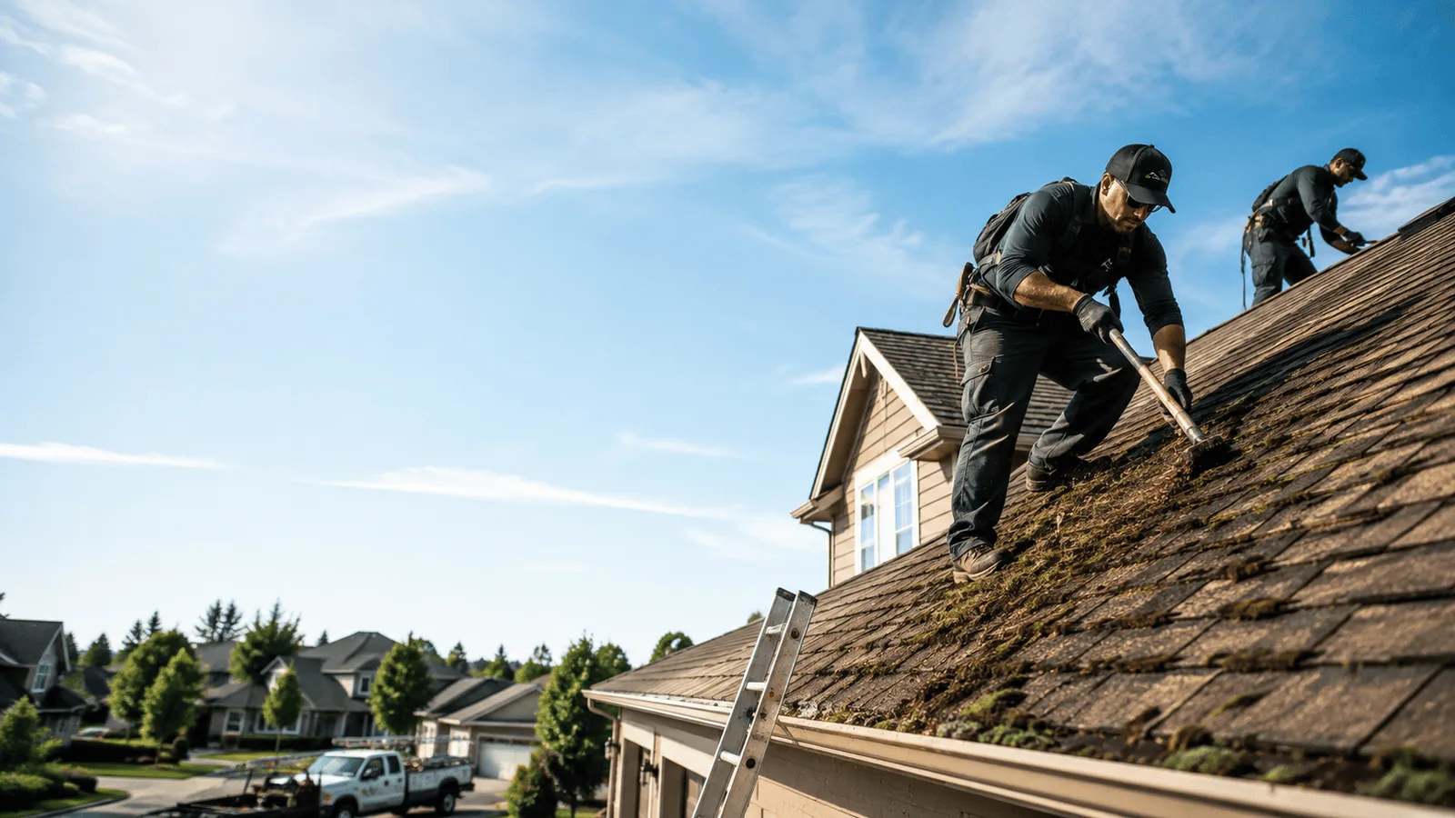 Roof Moss Removal in Marsteller, PA near me